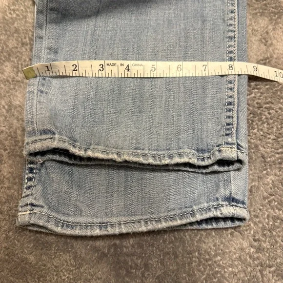 BKE Mens Nolan Straight Leg Light Wash Denim Jeans Size 33S - Picture 7 of 8